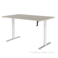 CONTUO 2024 STYLE MODERNE ALIMENTABLE Table d'ordinateur de bureau debout électrique pour le bureau